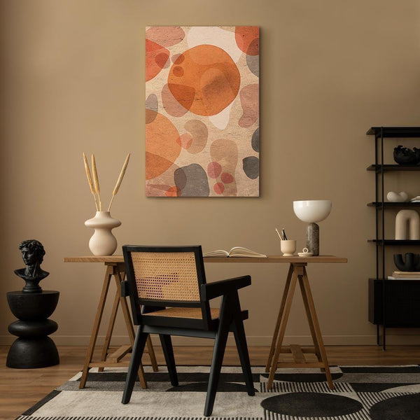 Quadro - Amber Kaleidoscope (1 Part) Vertical