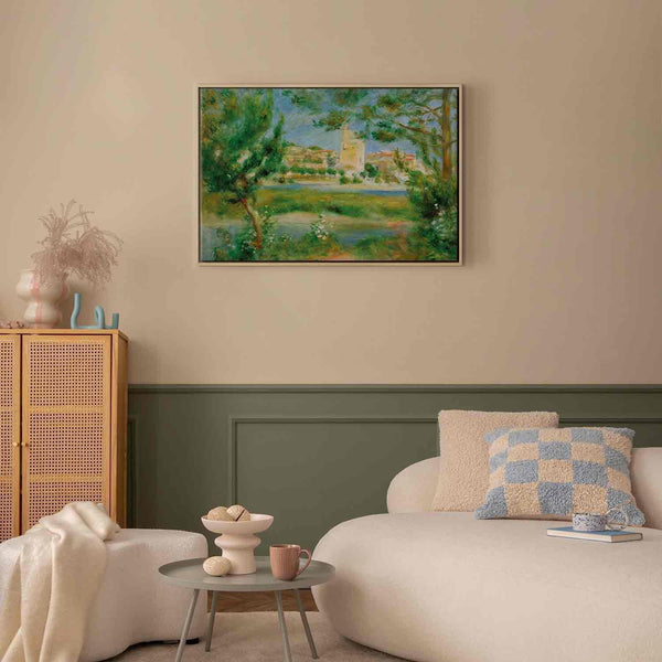 Quadro - Pierre-Auguste Renoir – Villeneuveles-Avignon