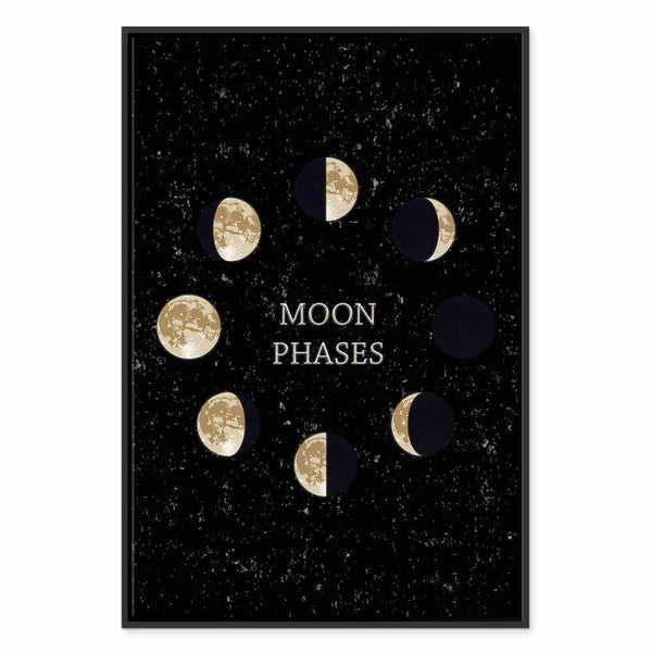 Quadro - Lunar Cycle (1 Part) Vertical