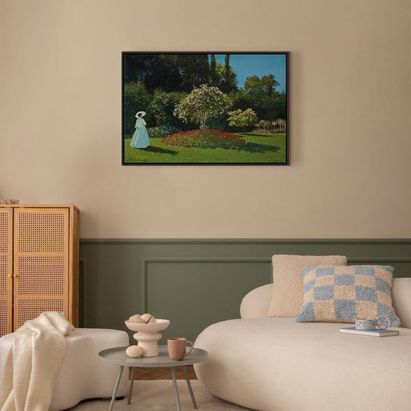 Quadro - Claude Monet – Woman in the Garden