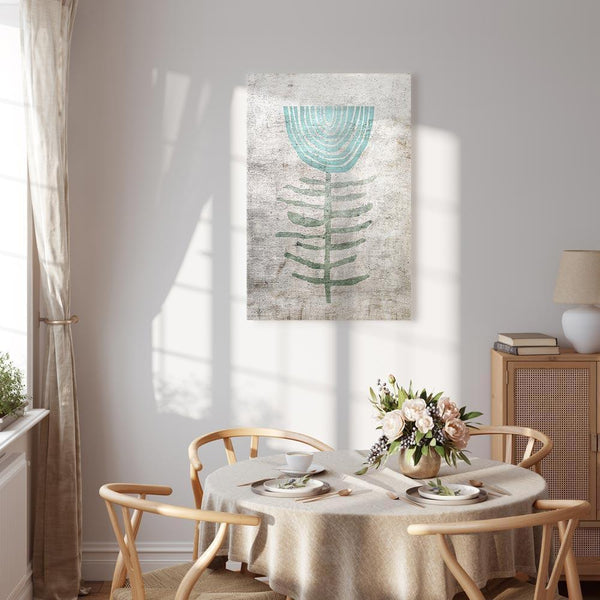Quadro - Blue Lily (1 Part) Vertical