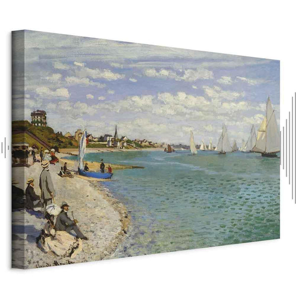 Quadro - Claude Monet – Regatta at Sainte-Adresse