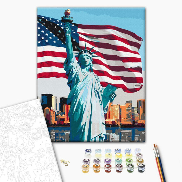 Quadro fai da te - Proud American