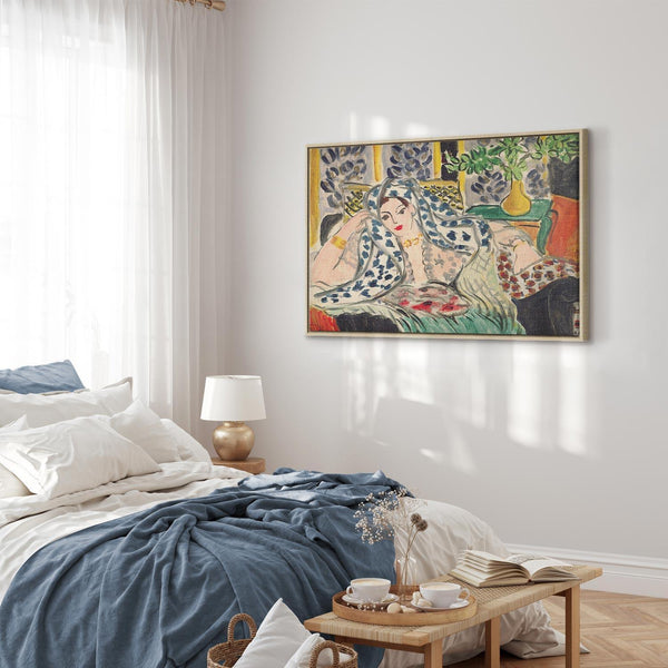 Quadro - Henri Matisse – Odalisque at Fautenuil