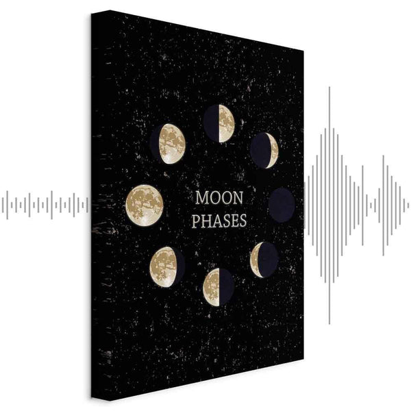 Quadro - Lunar Cycle (1 Part) Vertical