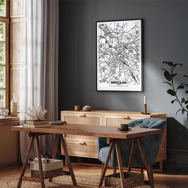 Quadro - City Plan: Wroclaw (1 Part) Vertical