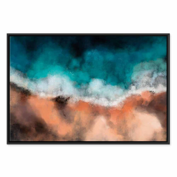 Quadro - Waves in the Sand (1 Part) Wide
