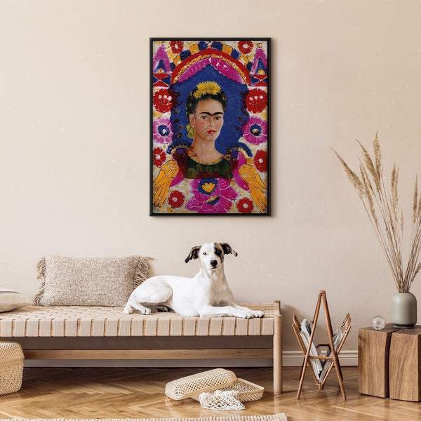 Quadro - Frida Kahlo – The Frame (Self-Portrait)
