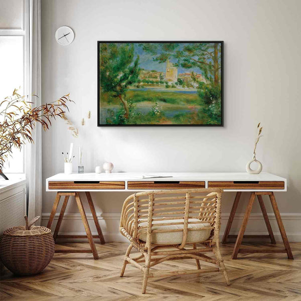 Quadro - Pierre-Auguste Renoir – Villeneuveles-Avignon