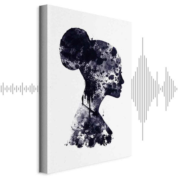 Quadro - Abstract Profile (1 Part) Vertical