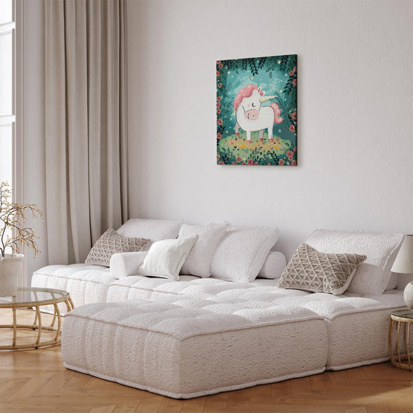 Quadro fai da te - Fairytale unicorn