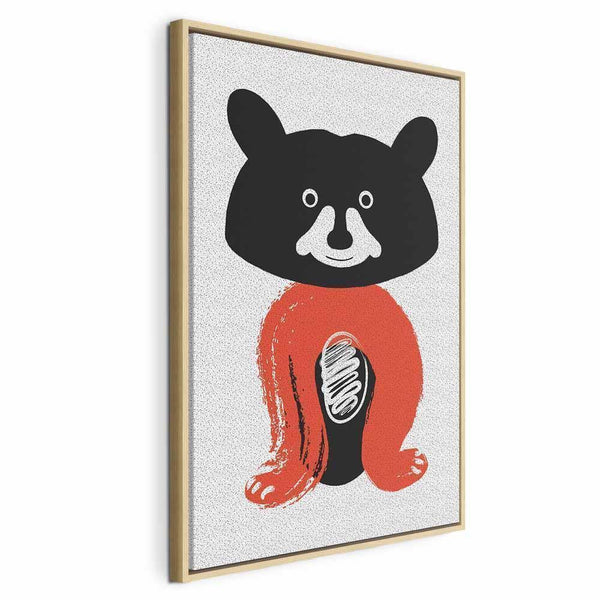 Quadro - Nice Mr Raccoon (1 Part) Vertical
