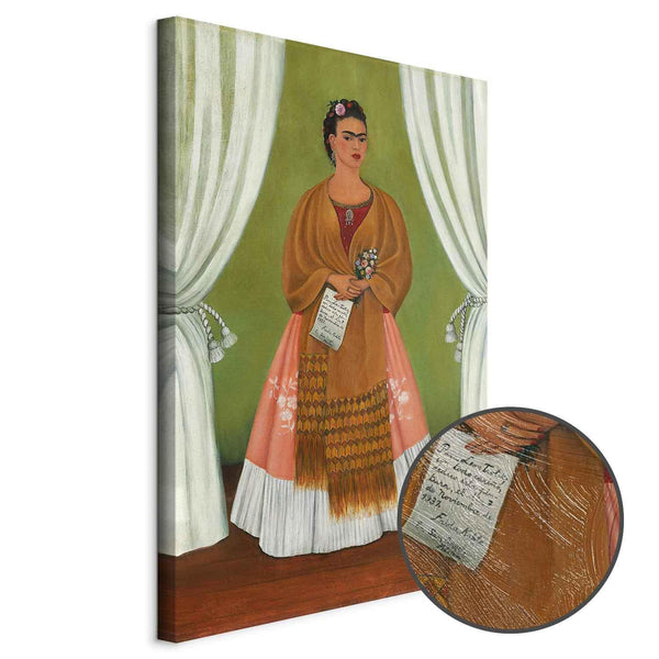 Quadro - Frida Kahlo – Self-Portrait Dedicated to Leon Trotsky