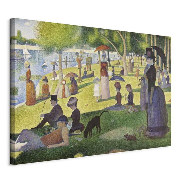 Quadro - Georges Seurat – Sunday Afternoon on the Island of La Grande Jatte