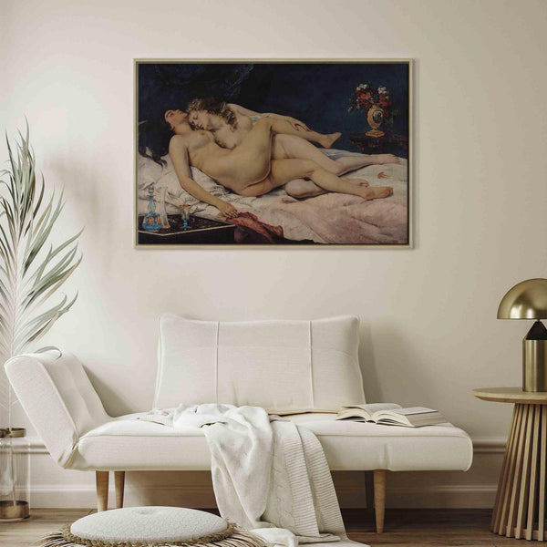 Quadro - Gustave Courbet – Sleeping