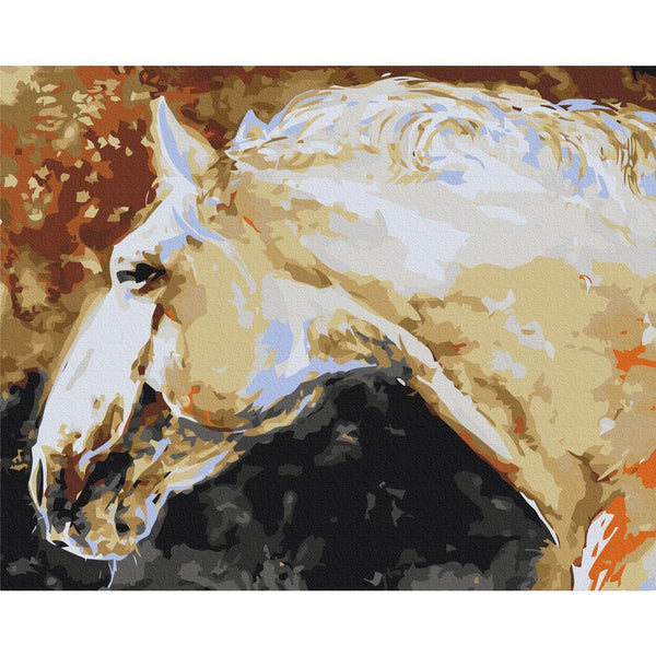 Quadro fai da te - White Horse