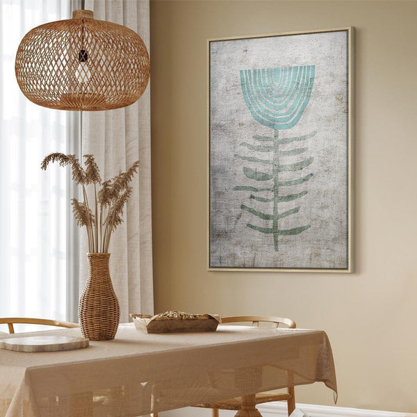 Quadro - Blue Lily (1 Part) Vertical
