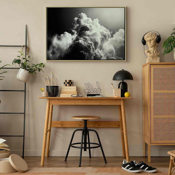Quadro - Clouds Like from Dreams: Let the Sun Illuminate Your Day – A Visual Feast