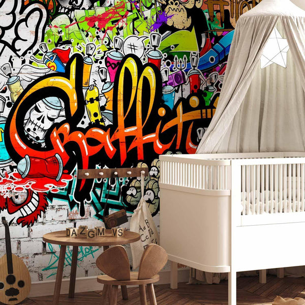 Carta da parati - Colorful Graffiti