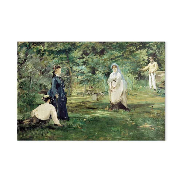 Quadro - Edouard Manet – The Croquet Party in Paris