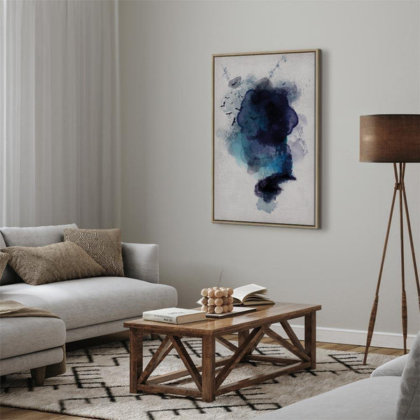 Quadro - Blue Memory (1 Part) Vertical