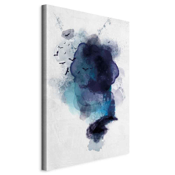 Quadro - Blue Memory (1 Part) Vertical