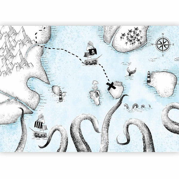 Carta da parati - Treasure Map