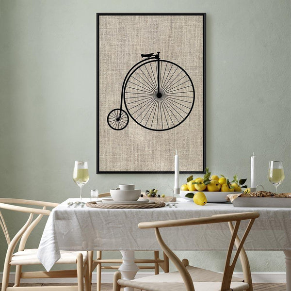 Quadro - Vintage Bicycle (1 Part) Vertical