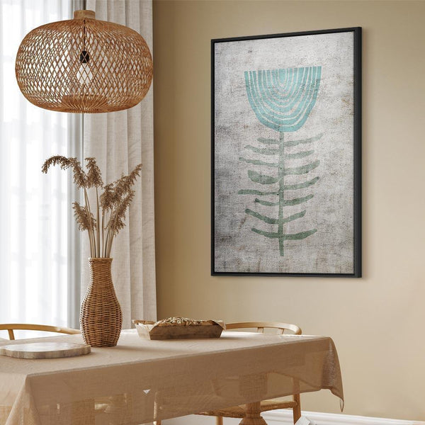 Quadro - Blue Lily (1 Part) Vertical