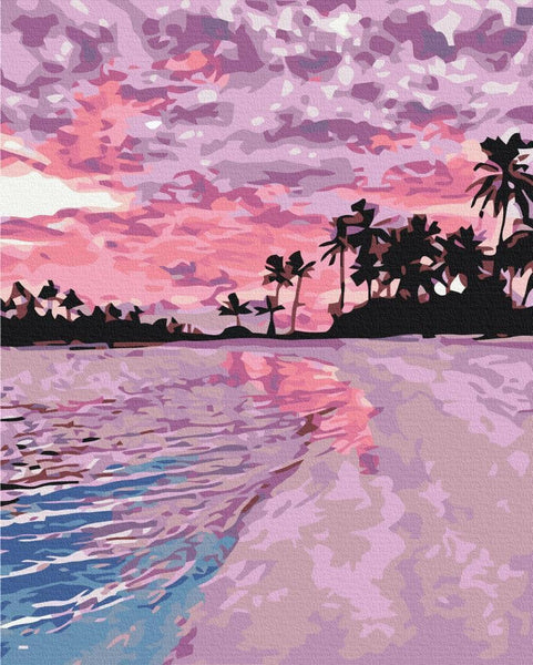 Quadro fai da te - Paradise sunset