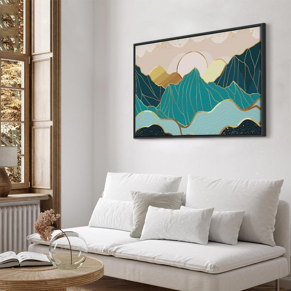 Quadro - Green Pastures (1 Part) Wide
