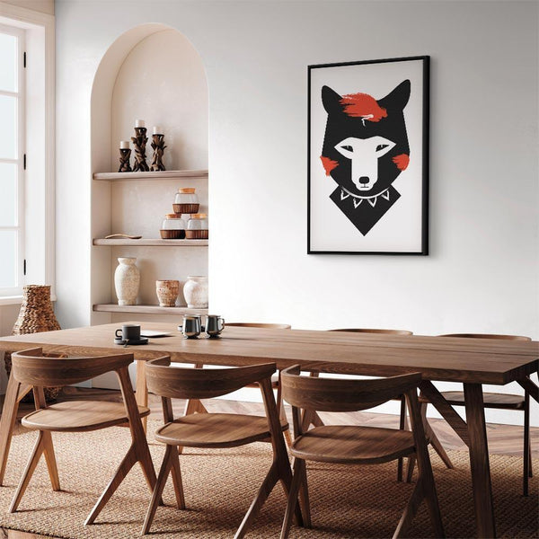 Quadro - Polite Fox (1 Part) Vertical