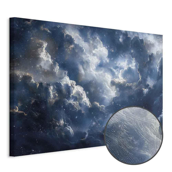 Quadro - Astronomical Wonders: Clouds and Stars in Harmonious Combination