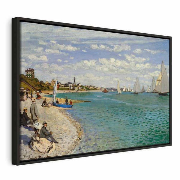 Quadro - Claude Monet – Regatta at Sainte-Adresse