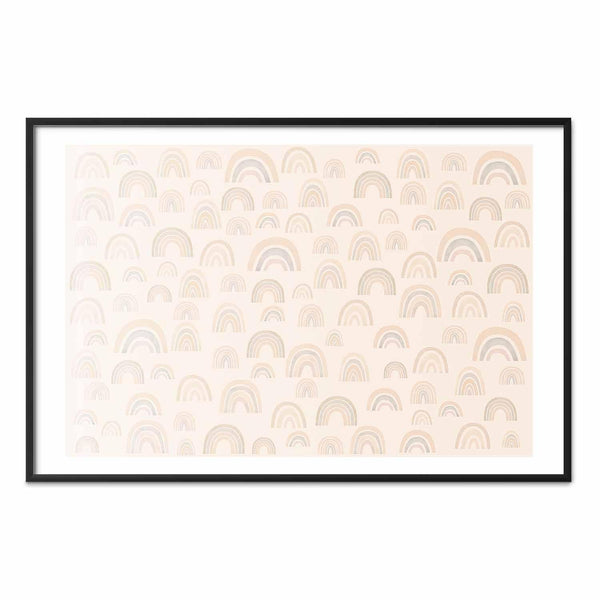 Poster - Pastel Rainbows