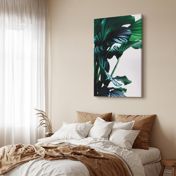 Quadro - Springy Leaves (1 Part) Vertical