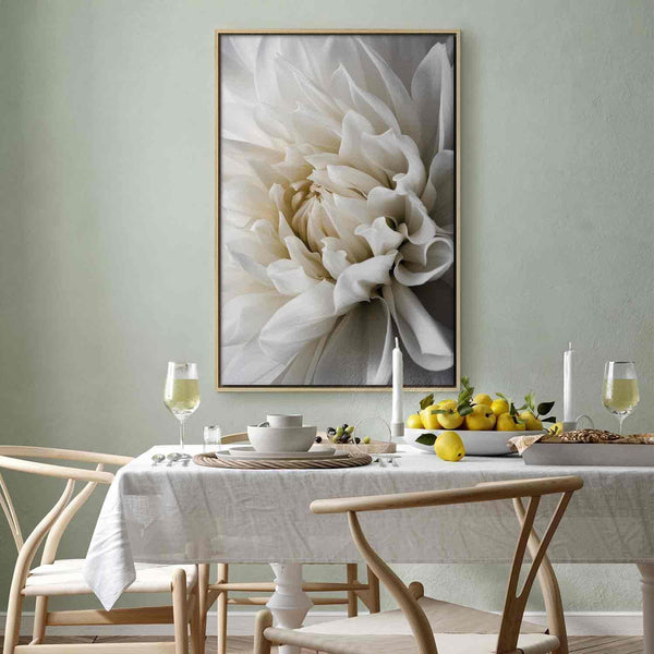 Quadro - White Dahlia