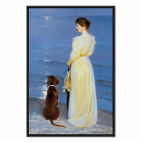 Quadro - Peder Severin Kroyer – Summer Evening in Skagen