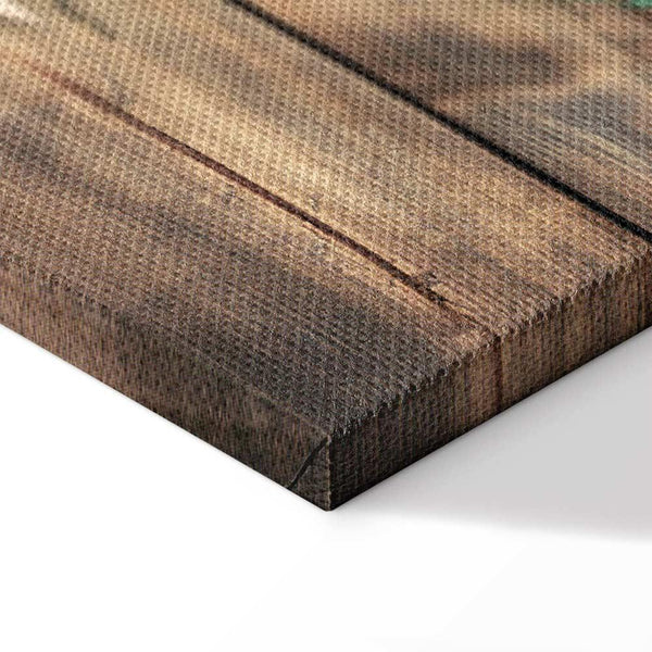 Quadro - World Map: Colourful Continents