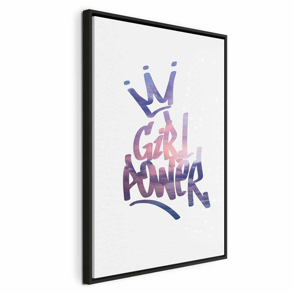 Quadro - Girl Power (1 Part) Vertical