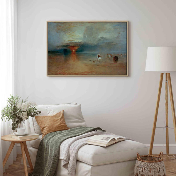Quadro - William Turner – Calais Sands at Low Water