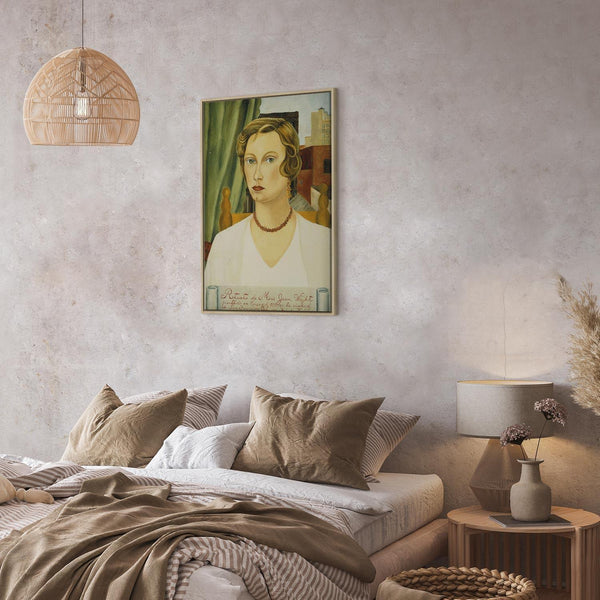 Quadro - Frida Kahlo – Portrait of Mrs Jean Wight