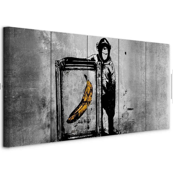 Quadro - Banksy: Monkey with Frame