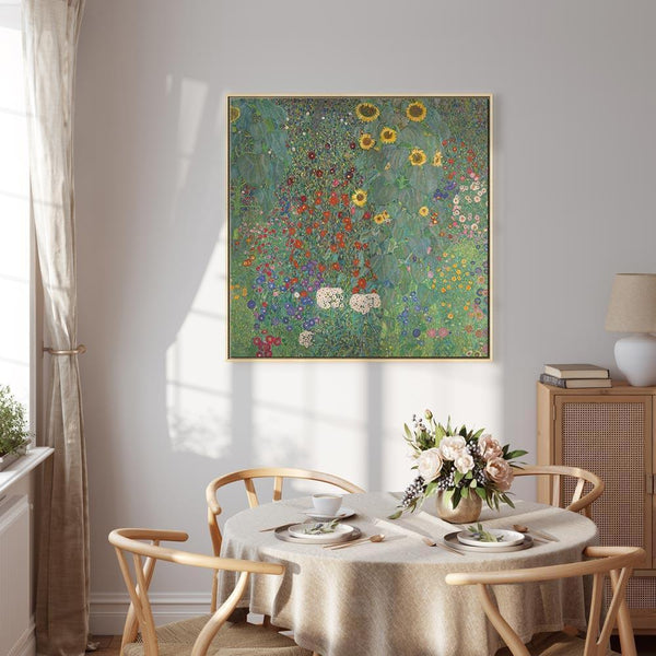 Quadro - Gustav Klimt – Farm garden with sunflowers