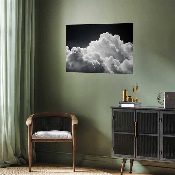 Poster - Discover the Infinite Play of Sunlight – Clouds and Shadows in the Sky