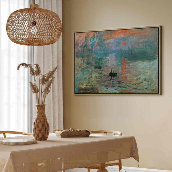 Quadro - Claude Monet – Impression, Sunrise