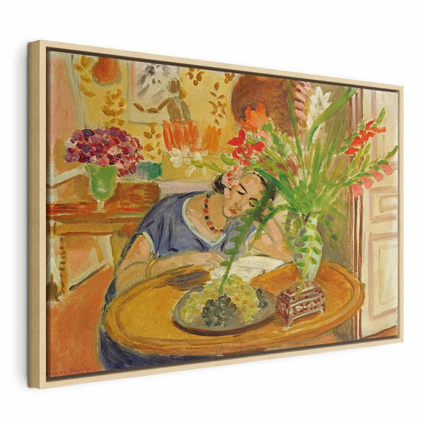 Quadro - Henri Matisse – Woman with Gladioli