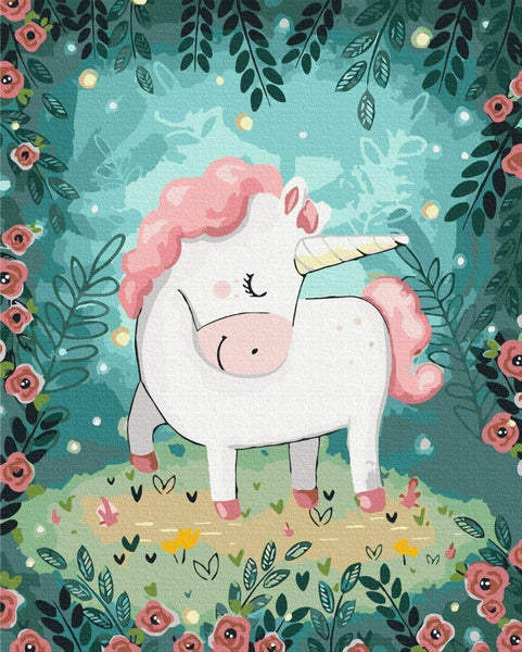 Quadro fai da te - Fairytale unicorn