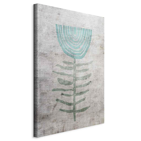 Quadro - Blue Lily (1 Part) Vertical