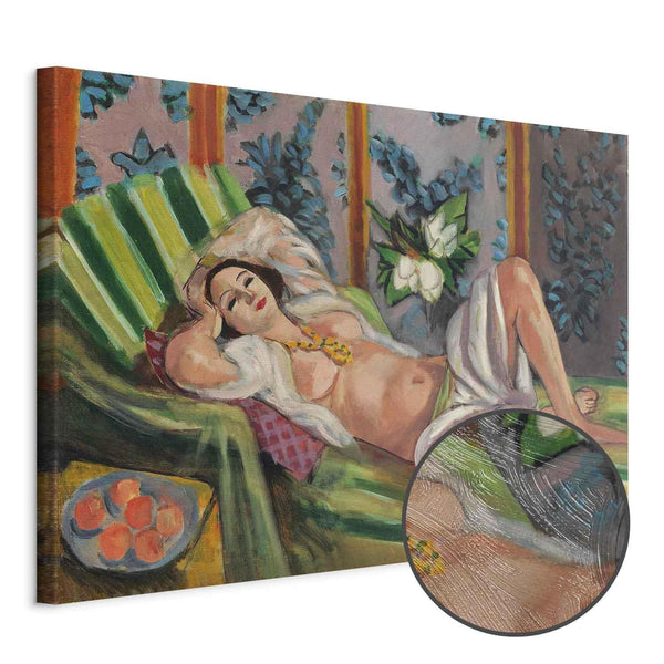 Quadro - Henri Matisse – Reclining Odalisque with Magnolias